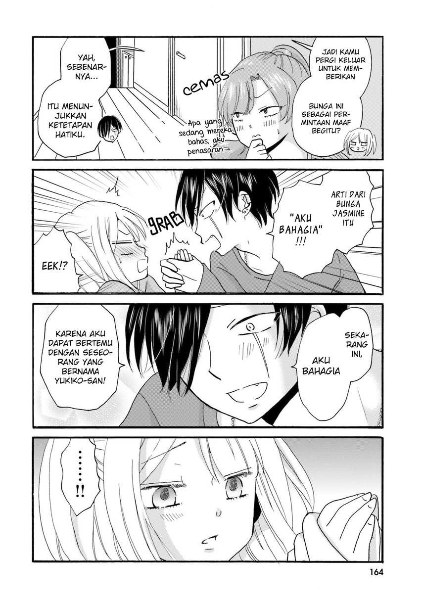 Yankee-kun to Hakujou Gaaru Chapter 38 Bahasa Indonesia